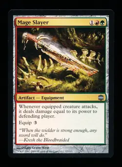 * * 1x Mage Slayer x1 * * Alara Reborn MTG NM Near Mint - Image 1