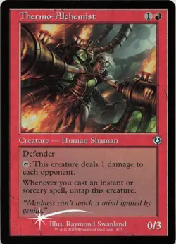 Thermo-Alchemist (Retro Frame) - FOIL - U Innistrad Remastered 403 - MTG - Image 1