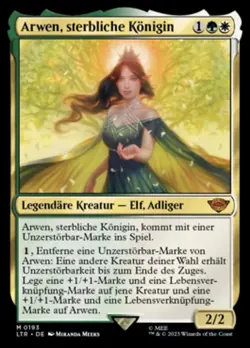Arwen, sterbliche Konigin / Mortal Queen - LORD of the RINGS - deutsch (nm +) - Image 1