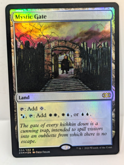 Mystic Gate - Double Masters - Regular - Land - Rare - Foil - 2XM 324 - Image 1