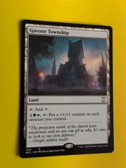 Gavony Township. rare land Magic the Gathering Card. - Image 3