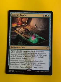 Agent's Toolkit. rare CLue. NCC Magic the Gathering Card. - Image 1
