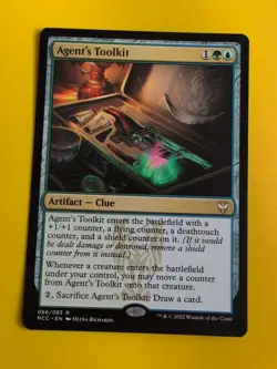 Agent's Toolkit. rare CLue. NCC Magic the Gathering Card. - Image 3