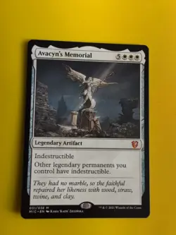 Avacyn's Memorial. Mythic Legendary Artifact. Magic the Gathering Card. - Image 1
