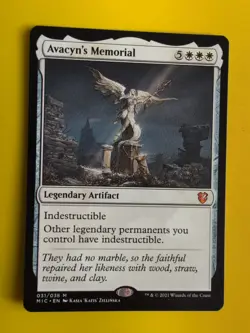 Avacyn's Memorial. Mythic Legendary Artifact. Magic the Gathering Card. - Image 3