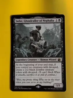 Jadar, Ghoulcaller of Nephalia. MID rare human wizard Magic the Gathering Card. - Image 1