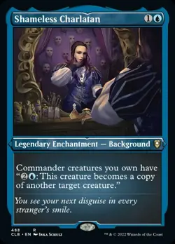 Shameless Charlatan (Foil Etched) [Commander Legends: Battle for Baldur's Gate] - Image 1
