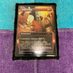 Braid Of Fire MtG X Avatar: Last Airbender Secret Lair Rainbow Foil NM #2307 - Image 1