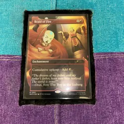 Braid Of Fire MtG X Avatar: Last Airbender Secret Lair Rainbow Foil NM #2307 - Image 2