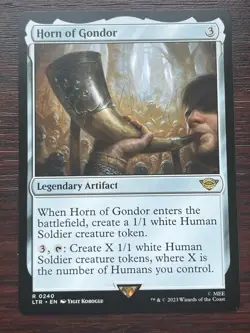 1x HORN OF GONDOR - Lord of the Rings - MTG - Magic the Gathering - Image 1