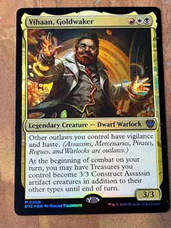 1x FOIL VIHAAN, GOLDWAKER - Commander - MTG - Magic the Gathering - Image 1
