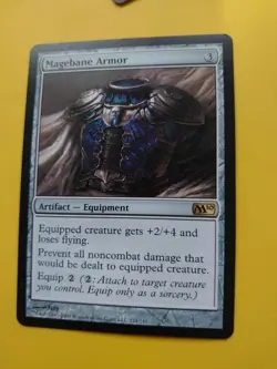 Magebane Armor Rare Artifact Equipment MTG Card. Core set 2010 M10 - Image 2