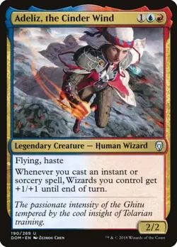 ADELIZ, THE CINDER WIND (DOM) Dominaria - MTG - NM - Image 1