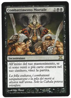 Mortal Combat / Combattimento Mortale - 10th EDITION - italian (nm +) *Rare* - Image 1