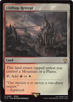 Clifftop Retreat R Commander: FINAL FANTASY 381 NM MTG - Image 1