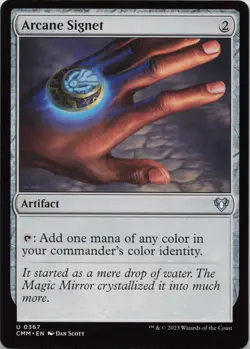 Arcane Signet U Commander Masters 367 NM MTG - Image 1