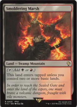 Smoldering Marsh R Commander: FINAL FANTASY 425 NM MTG - Image 1
