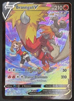 CARTE POKEMON BRASEGALI V TG14/TG30 🇫🇷 FR 🇫🇷 TEMPETE ARGENTEE - Image 1
