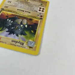 Pokemon Rhydon Jungle 45/64 1st Edition Uncommon Pokemon Regular Vintage 1999 - Image 5