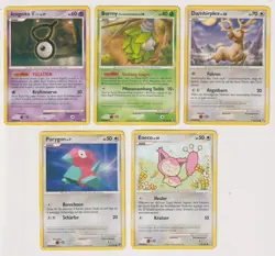 5 Pokemon Sammelkarten Diamond & Pearl Ratselhafte Wunder - Image 1