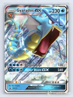 Gyarados GX SM212 SM Black Star Promos Pokemon NM - Image 2