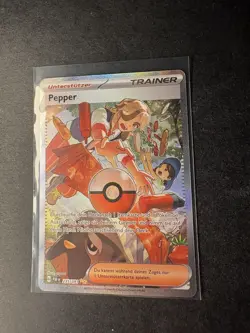 Pokemon Pepper SAR | Deutsch 235/091 Paldeas Schicksale | Near Mint - Image 2