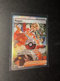 Pokemon Pepper SAR | Deutsch 235/091 Paldeas Schicksale | Near Mint - Image 3