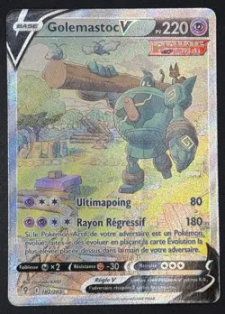 CARTE POKEMON GOLEMASTOC V 182/203 🇫🇷 FR 🇫🇷 EVOLUTION CELESTE - Image 1