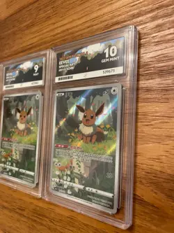 Pokemon Eevee Special Art Chinese Gem Pack Vol 2 0115/15 Ace Grading BUNDLE 10+9 - Image 1
