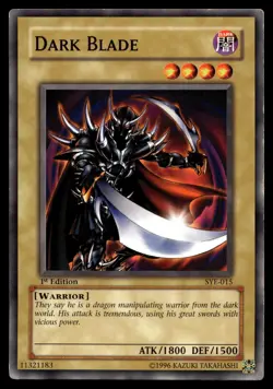 DARK BLADE SYE-015 COMMON STARTER DECK: YUGI EVOLUTION YU-GI-OH - Image 1