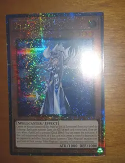 Silent Magician 1st Edition Quarter Century Secret Rare RA02-EN012 Yu-Gi-Oh! - Image 2