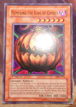 Pumpking the King of Ghosts MRD-E079 1st Edition Common Yugioh - Image 1