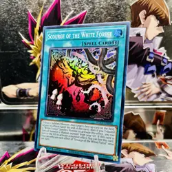 Yugioh Scourge Of The White Forest ROTA-EN056 Super Rare 1st Ed NM - Image 1