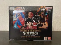 One Piece TCG OP-09-Emperors in the New World Booster Box (Brandneu & Sealed) - Image 1
