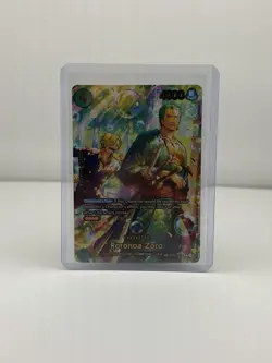 One Piece TCG NM OP14 Roronoa Zoro SP PRB02-006 EB04 - Image 4