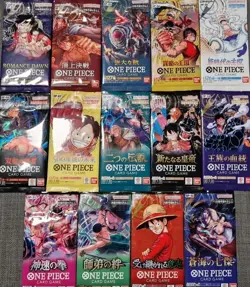 One Piece TCG Booster Packs Lot - OP01-OP14 Full Set 14xBooster JPN New - Image 1