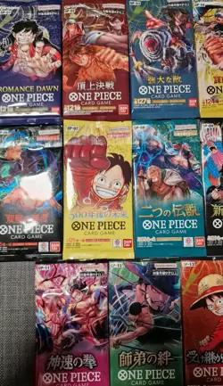 One Piece TCG Booster Packs Lot - OP01-OP14 Full Set 14xBooster JPN New - Image 2