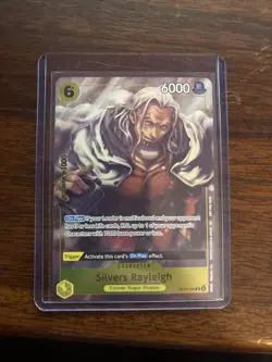 Silvers Rayleigh OP14-108 The Azure Sea's Seven ENGLISH OP14 One Piece FULL ART - Image 2