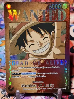 MONKEY D LUFFY - One Piece ST01-012 - WANTED SP Special - Pillars of Strength - Image 1