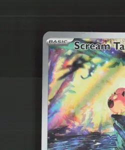 Scream Tail SVP065 SV Full Art Black Star Promo Holo Pokemon Card LP+ - Image 3
