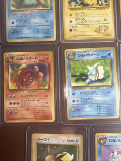 Pokemon Japanese Vintage Card Lot-11 Cards - Image 5
