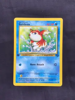 Pokemon Cards: Jungle 1st Edition Common: Goldeen 53/64 - Image 1