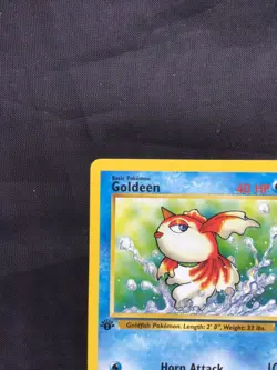 Pokemon Cards: Jungle 1st Edition Common: Goldeen 53/64 - Image 2