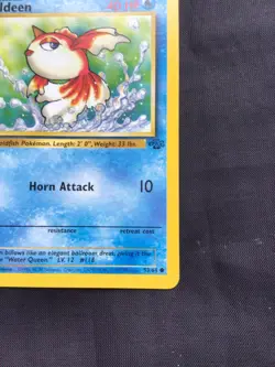 Pokemon Cards: Jungle 1st Edition Common: Goldeen 53/64 - Image 4