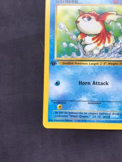 Pokemon Cards: Jungle 1st Edition Common: Goldeen 53/64 - Image 5