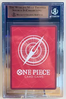 One Piece TCG Monkey.D.Luffy Leader Card OP05-060 English Edition BGS 9.5 Gem M - Image 2