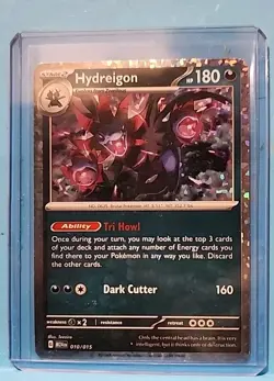 Hydreigon - Holo - McDonald’s Happy Meal Pokemon Promo Card H M24 En 10/15 NM+/M - Image 1