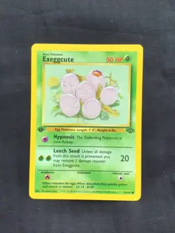 Pokemon Cards: Jungle 1st Edition Common: Exeggcute 52/64 - Image 1