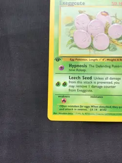 Pokemon Cards: Jungle 1st Edition Common: Exeggcute 52/64 - Image 5