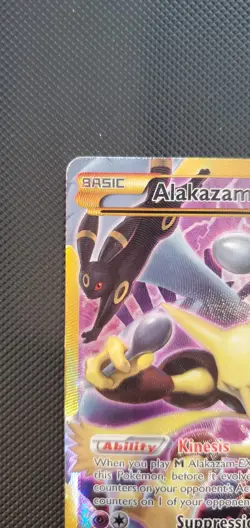 Alakazam EX 125/124 XY Fates Collide Full Art Secret Rare 2016 Pokemon Card 125/ - Image 2